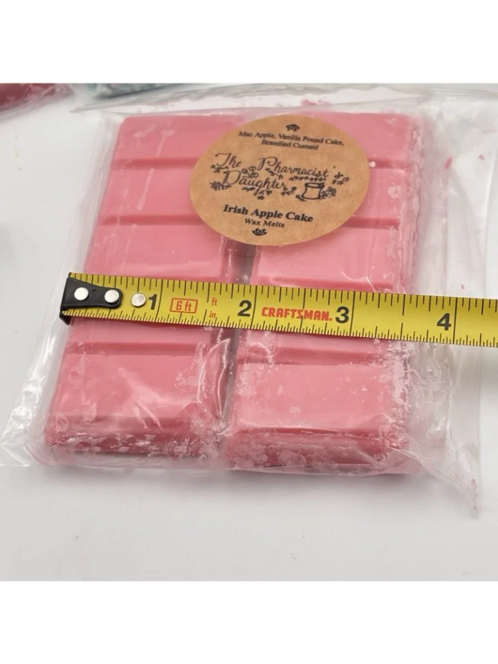 The Pharmacist’s Daughter Vendor Wax Melts 4 Pack Break Away Bars Rain Enchanted